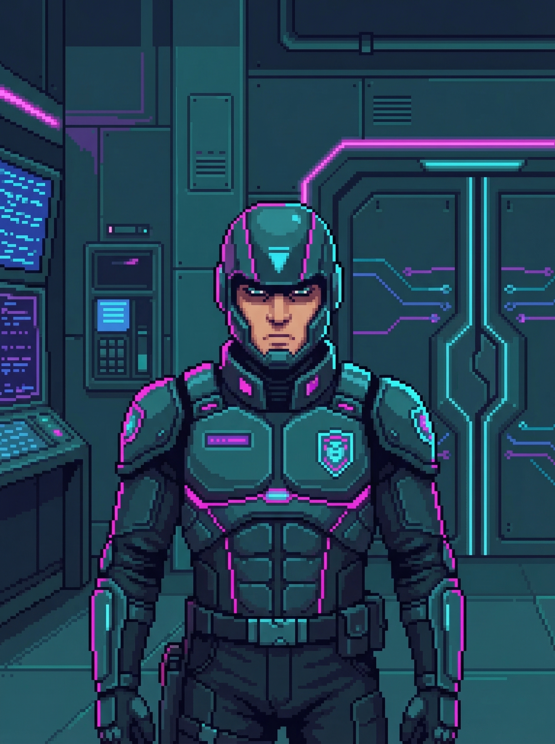 Judge Dreg in his corporate security days — before the leopard coat, before the circuit