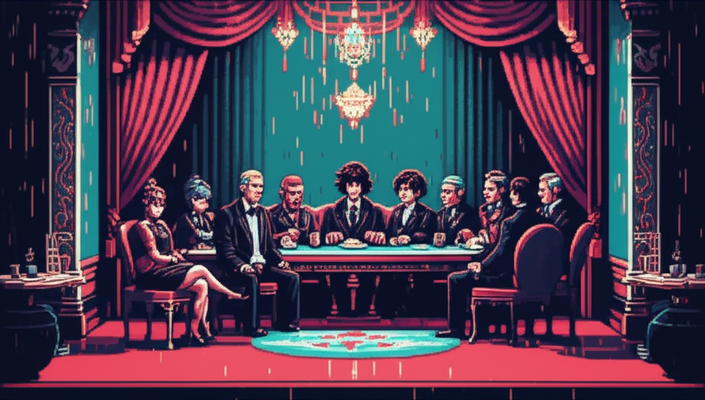 Rima Sky orchestrating an exclusive party